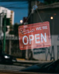 Small Business Door